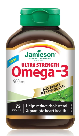 Jamieson - Oméga-3 ultra fort 900 mg | 75 gélules