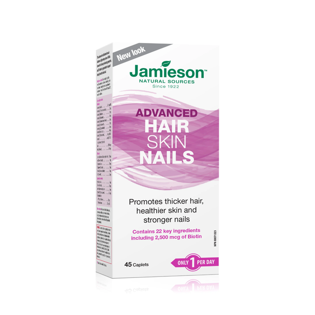 Jamieson - Ongles avancés pour la peau et les cheveux | 45 caplets
