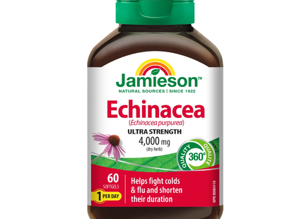 Jamieson Échinacée ultra-forte 4000 mg | 60 gélules