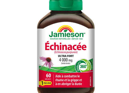 Jamieson Échinacée ultra-forte 4000 mg | 60 gélules