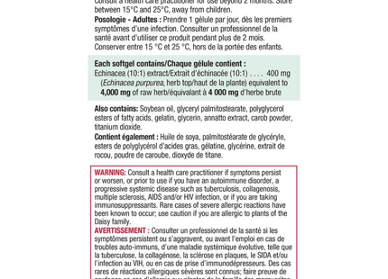 Jamieson Échinacée ultra-forte 4000 mg | 60 gélules