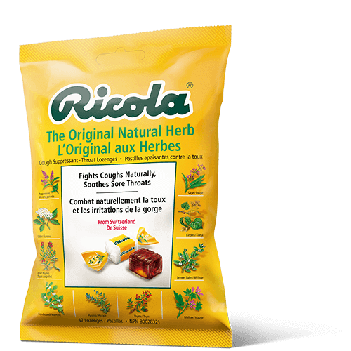 Ricola Original Natural Herb Cough Suppressant/Throat Lozenges | 17 Lozenges