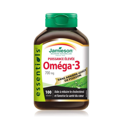 Jamieson - Oméga-3 extra fort 700 mg | 100 gélules