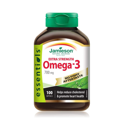 Jamieson - Oméga-3 extra fort 700 mg | 100 gélules