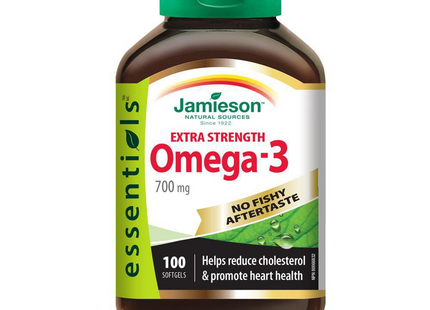 Jamieson - Extra Strength Omega-3 700 mg | 100 Softgels