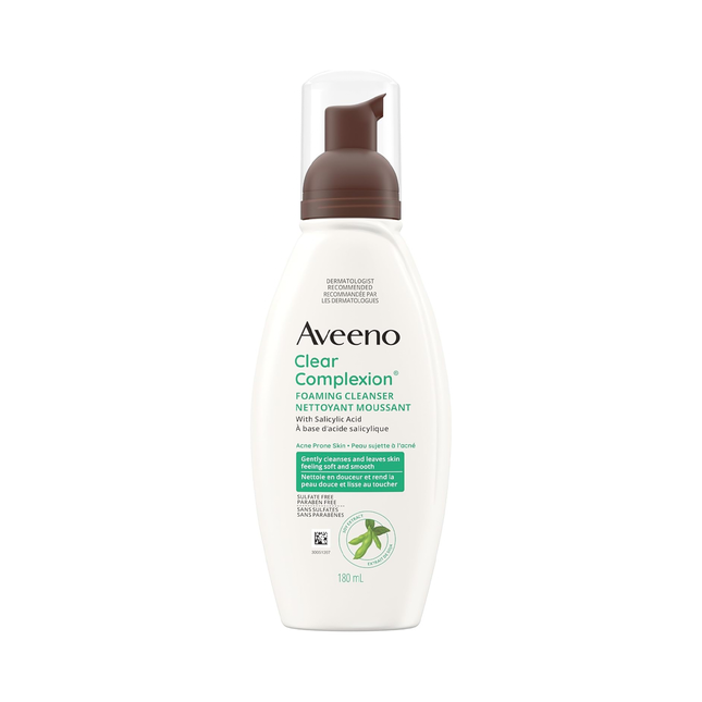 Aveeno - Clear Complexion Foaming Cleanser | 180 mL