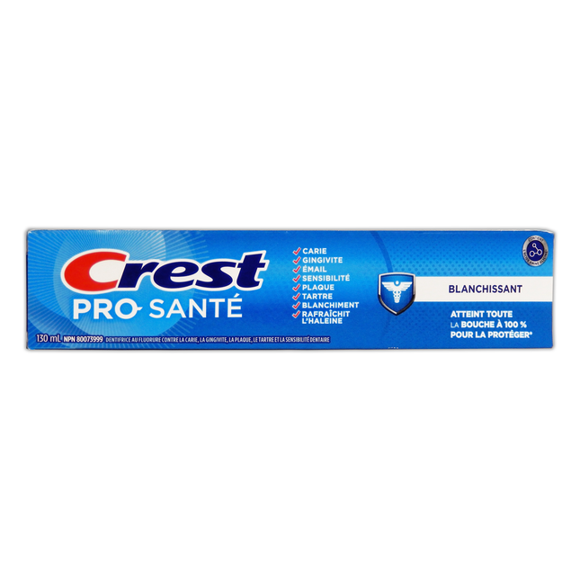 Crest - Dentifrice au pouvoir blanchissant Pro-Health | 130 ml