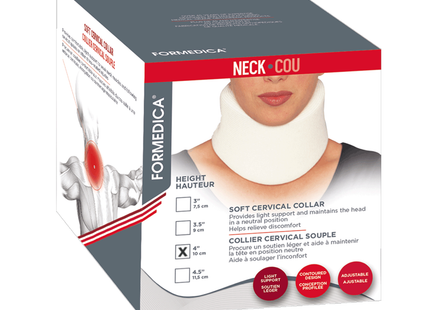 Formedica - Collier cervical souple 4 po | 1 unité