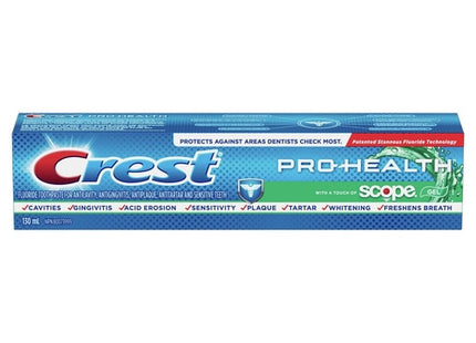 Crest - Pro-Health with Scope - Gel Toothpaste | 130 ml