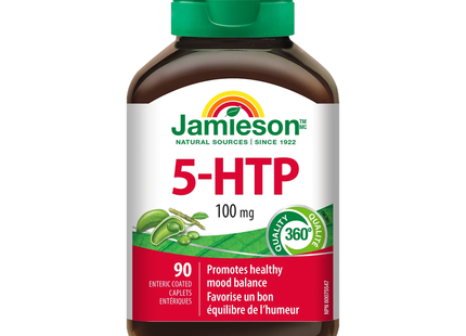 Jamieson 5-HTP, 100 mg | 90 comprimés gastro-résistants