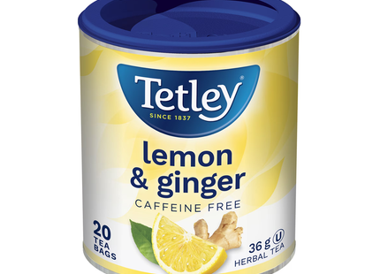 TETLEY CITRON ET GINGEMBRE 36G