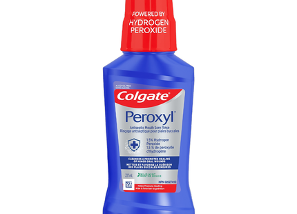 Colgate - Peroxyl Antiseptic Mouth Sore Rinse | 237 mL