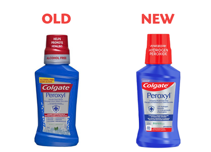 Colgate - Peroxyl Antiseptic Mouth Sore Rinse | 237 mL