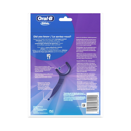 Oral-B - Glide Arctic Peppermint Oil Floss Picks | 75 Floss Picks