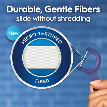 Oral-B - Glide Arctic Peppermint Oil Floss Picks | 75 Floss Picks