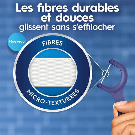 Oral-B - Glide Arctic Peppermint Oil Floss Picks | 75 Floss Picks