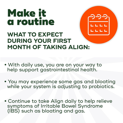 Align - Soutien digestif probiotique avancé | 21 capsules