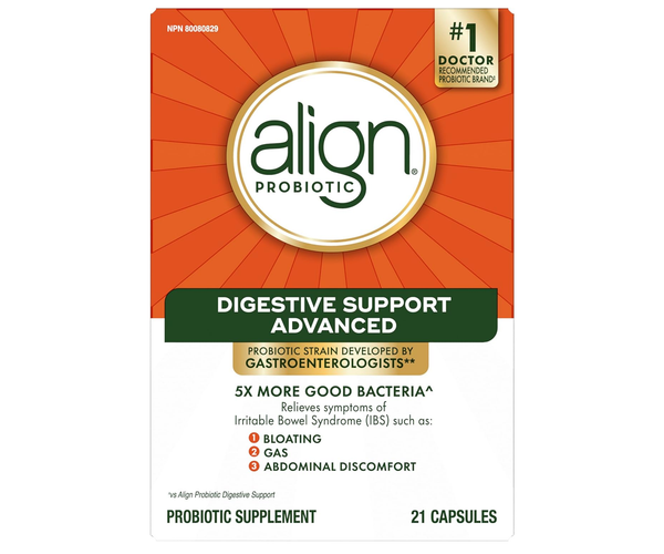 Align - Probiotic Digestive Support Advanced | 21 Capsules – White ...