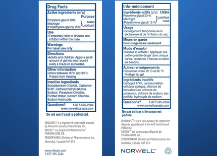 Gel nasal Rhinaris – Hydrate et lubrifie | 30g 
