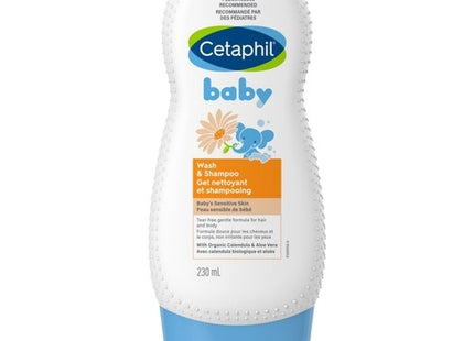 Cetaphil Baby - Wash & Shampoo - for Baby's Sensitive Skin | 230 mL