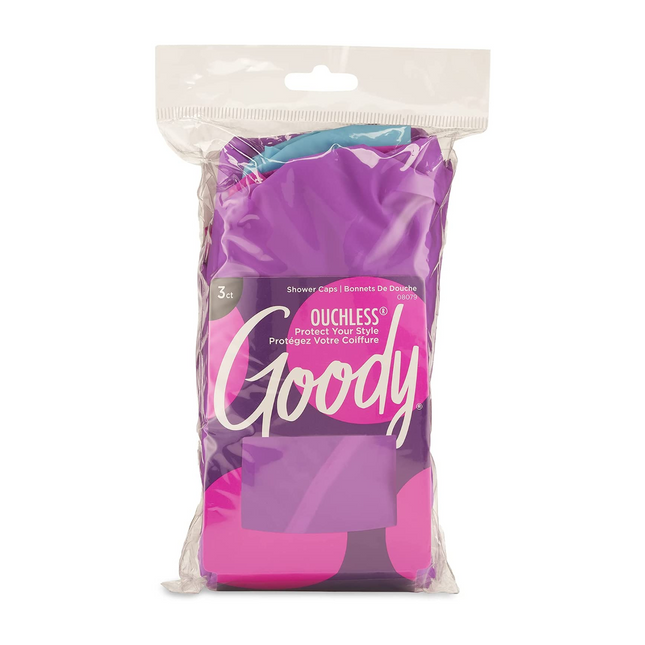 Goody - Bonnets de douche Ouchless | 3 paquet