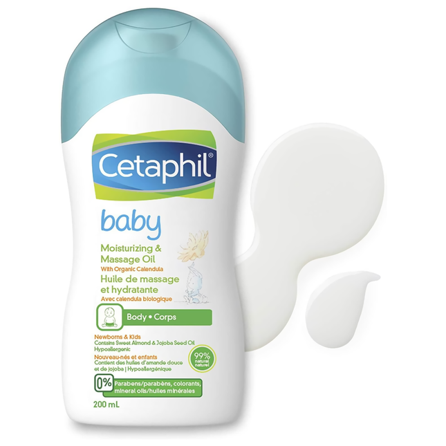 Cetaphil - Baby Moisturizing Oil - for Newborn & Kids | 200 mL