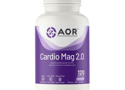 AOR - Cardio Mag 2.0 770 mg | 120 gélules