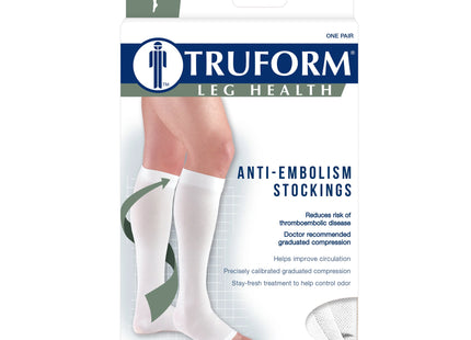 TRUFORM - Bas mi-bas anti-embolie | Bout ouvert 18 mmHg