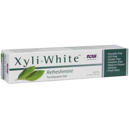 NOW Gel dentifrice à la menthe rafraîchissante Xyli-White | 181g