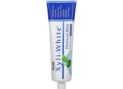 NOW - Xyli-White Platinum Mint Toothpaste Gel | 181 g