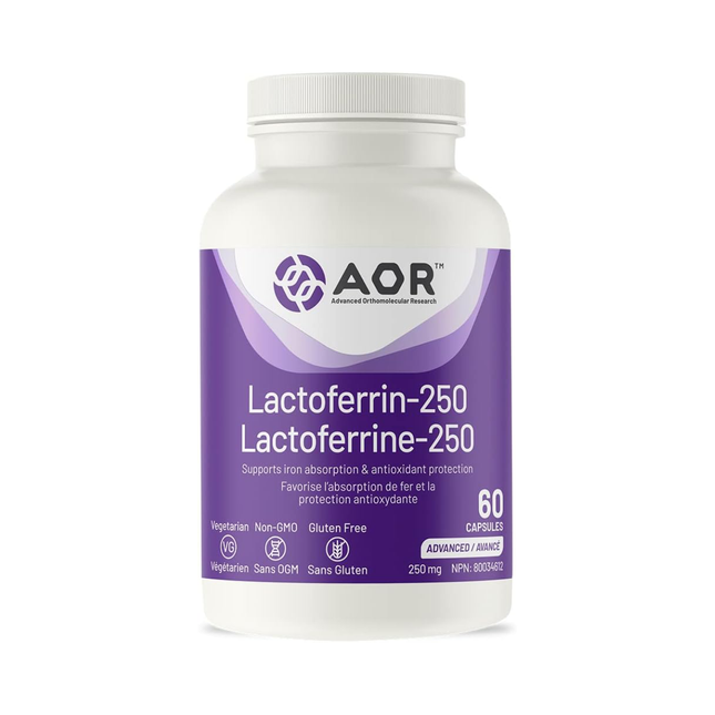 AOR - Lactoferrin 250 mg | 60 Capsules