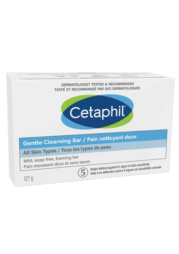 Cetaphil - Barre nettoyante douce - pour tous les types de peau | 1 barre - 127 g