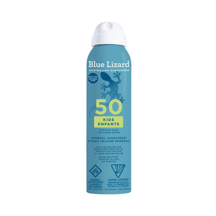 Blue Lizard - Spray solaire pour enfants FPS 50 | 142 g