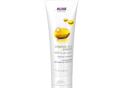NOW - Vitamin D-3 Cream | 118 mL