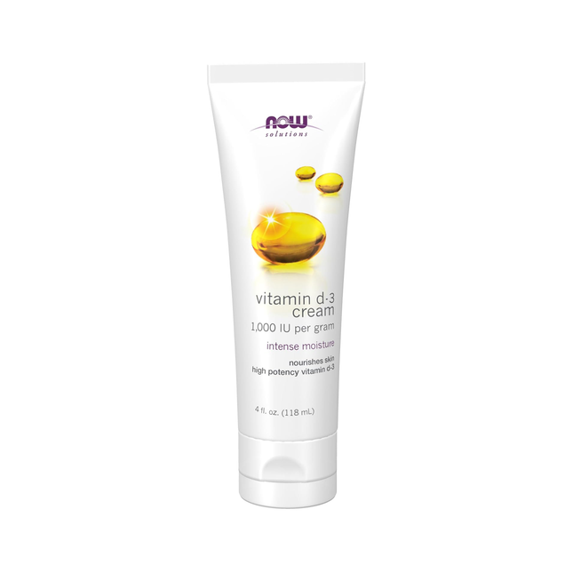 NOW - Vitamin D-3 Cream | 118 mL