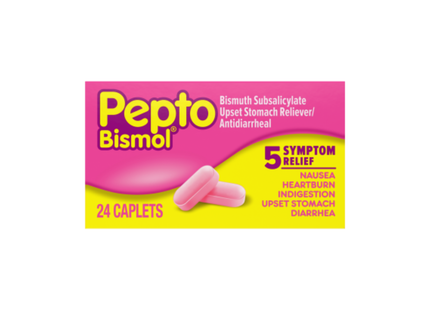 Pepto - Caplets originaux Bismol | 24 caplets