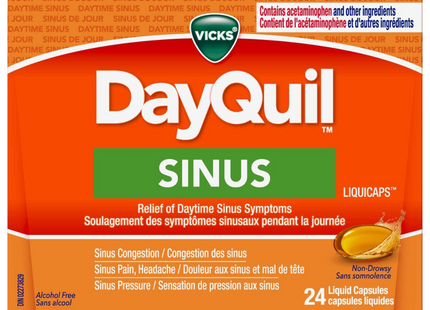 DayQuil - Sinus Liquicaps | 24 Liquid Capsules