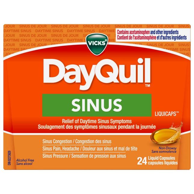 DayQuil - Sinus Liquicaps | 24 Liquid Capsules