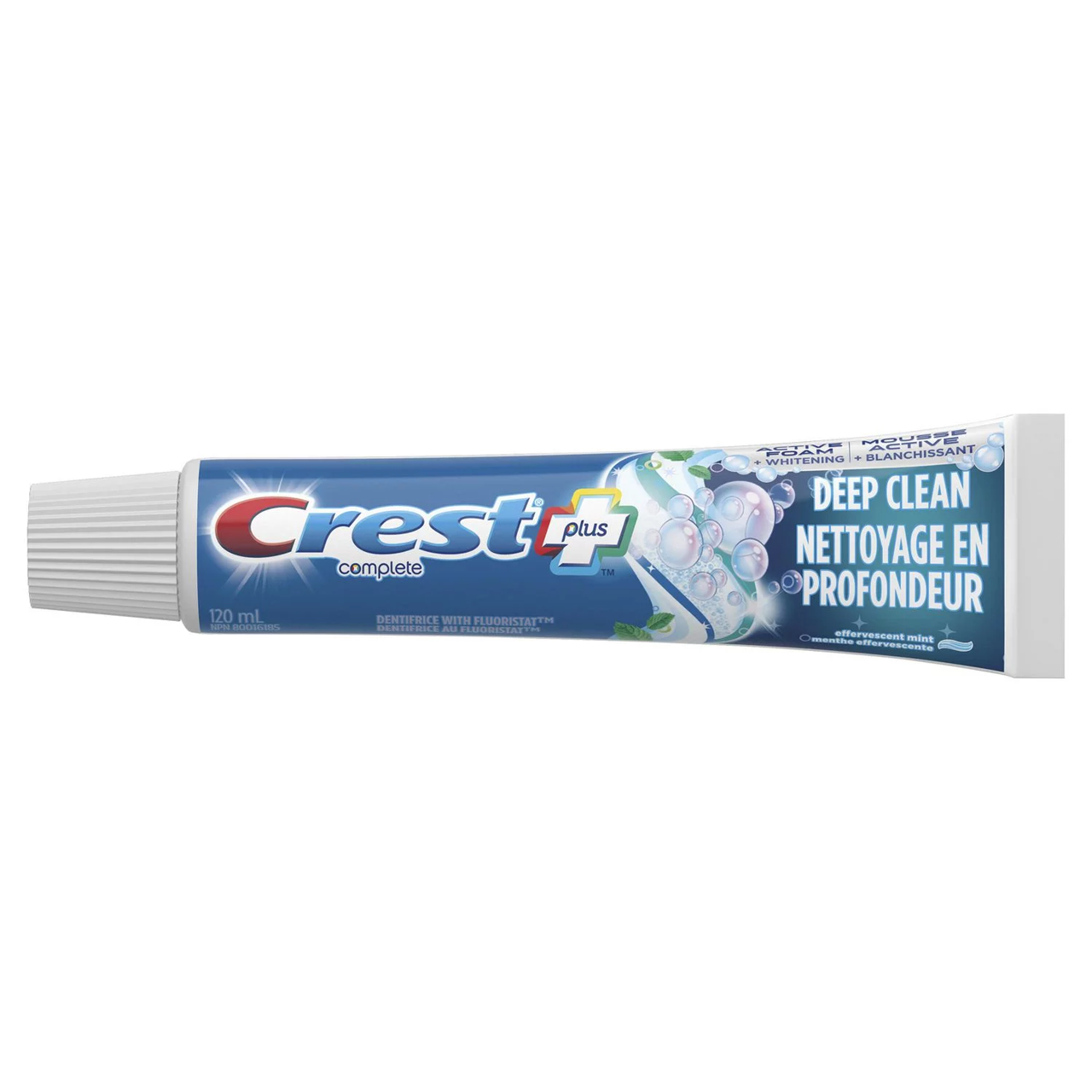 Crest Targeted Clean Crest - Complete Deep Clean Active Foam - Effervescent Mint | 120 mL ...
