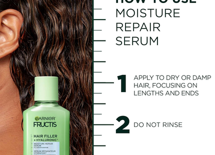 Garnier Fructis - Hair Filler + Hyaluronic Moisture Repair Serum | 111 mL