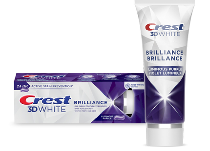 Crest - 3D White 24H Prévention active des taches Violet lumineux | 85 mL