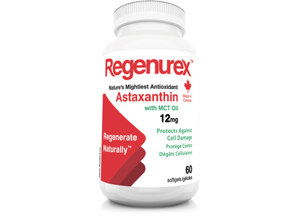 Regenurex - Astaxanthin 12 mg | 60 Softgels
