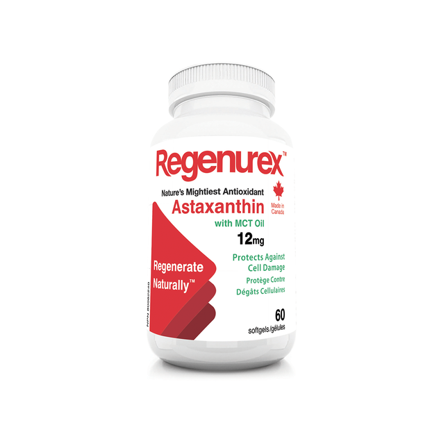 Regenurex - Astaxanthin 12 mg | 60 Softgels