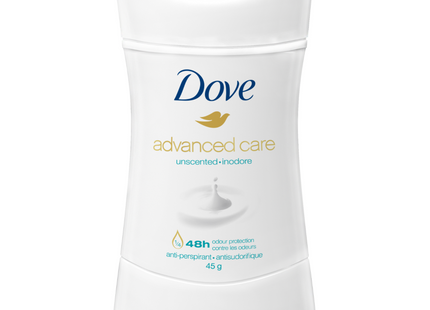 Dove - Advanced Care 48 Hour Unscented Antiperspirant | 45 g