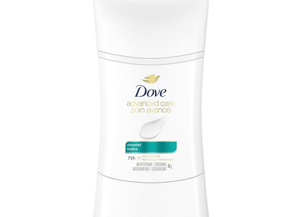 Dove - Advanced Care Antiperspirant 72 h, Sans parfum | 45 g