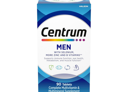 Centrum - Complete Multivitamin - for Men | 90 Tablets