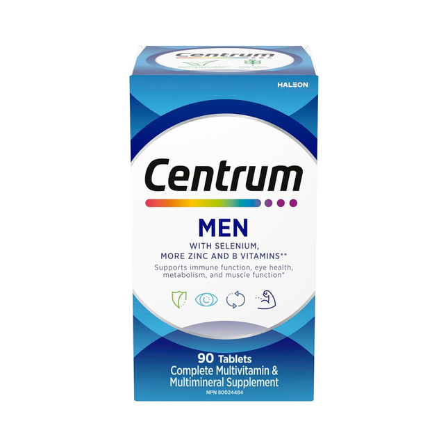 Centrum - Complete Multivitamin - for Men | 90 Tablets