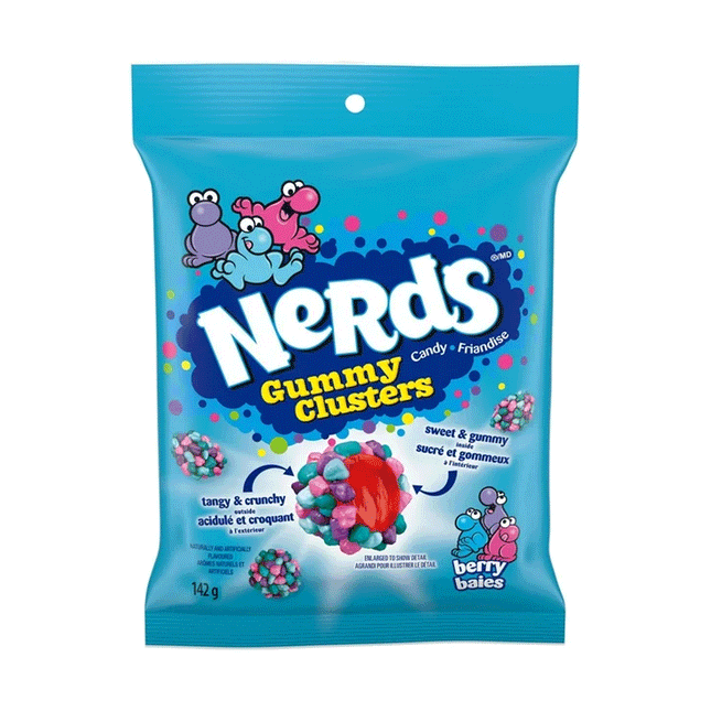 Nerds - Gummy Clusters, Berry | 142g