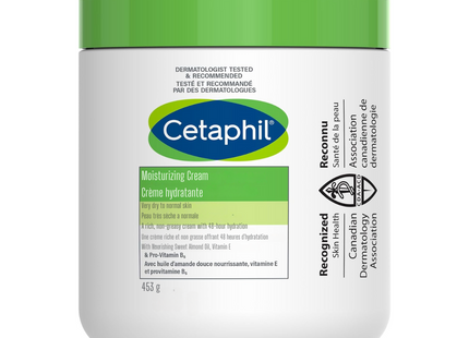 Cetaphil - Moisturizing Cream for Very Dry to Normal Skin - Face & Body | 453 g