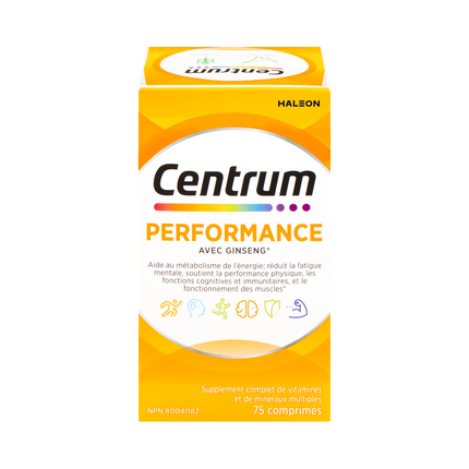 Centrum - Performance Multivitamin with Ginseng | 75 Tablets